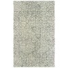 Oriental Weavers Tallavera 55605 Grey/ Ivory Area Rug 3 ft. 6 in. X 5 ft. 6 in. Rectangle
