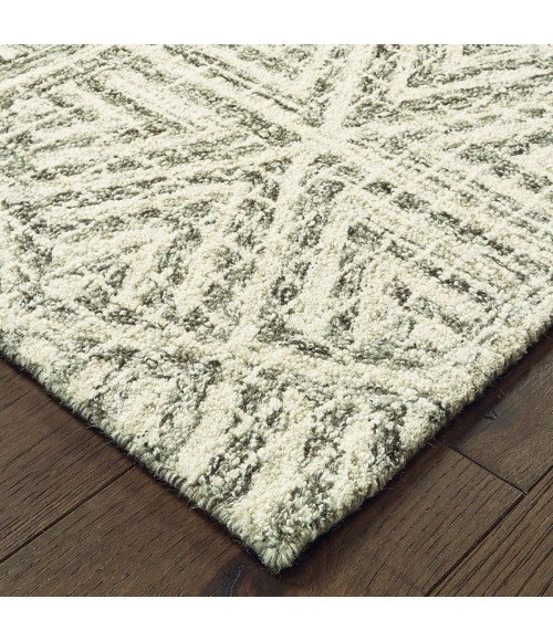 Oriental Weavers Area Rug Tallavera 55605 Grey 5' X  8'