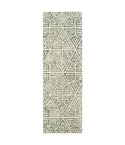 Oriental Weavers Tallavera 55605 Grey/ Ivory Area Rug 2 ft. 6 in. X 8 ft. Runner