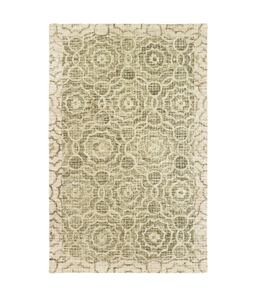 Oriental Weavers Area Rug Tallavera 55606 Green 5' X  8'