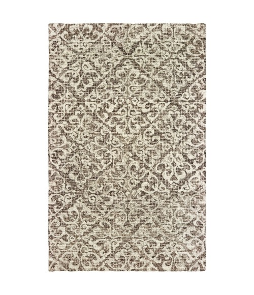 Oriental Weavers Area Rug Tallavera 55607 Brown 3' 6" X  5' 6"