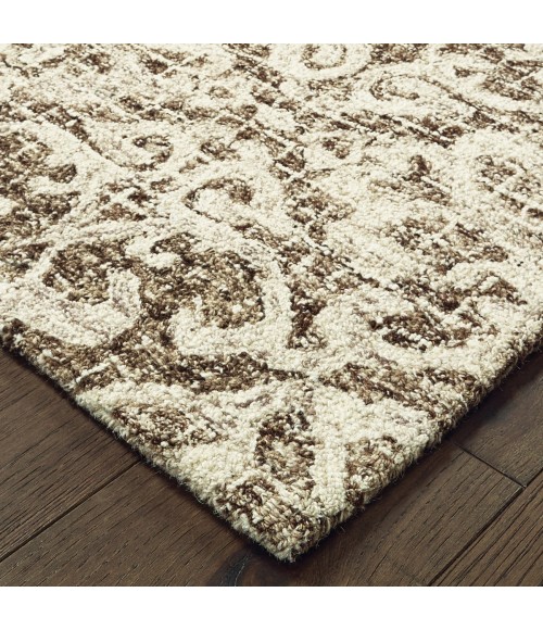 Oriental Weavers Area Rug Tallavera 55607 Brown 3' 6" X  5' 6"
