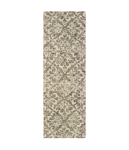 Oriental Weavers Area Rug Tallavera 55607 Brown 3' 6" X  5' 6"