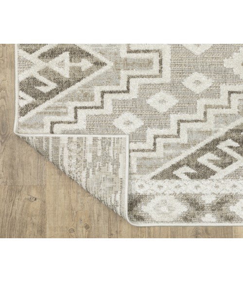 Oriental Weavers TANGIER TAN03 Beige 2' 3X7' 6