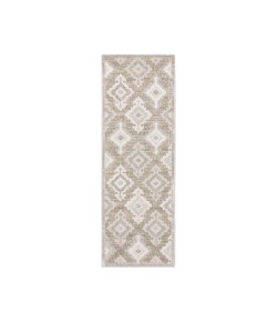 Oriental Weavers Tangier Tan08 Beige/ Grey 2 Ft. 3 In. X 7 Ft. 6 In. Runner Rug