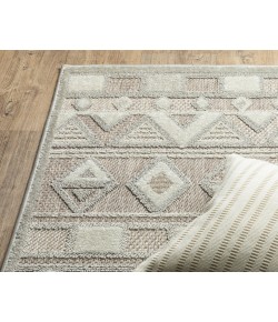 Oriental Weavers Tangier Tan09 Beige/ Grey 6 Ft. 7 In. X 9 Ft. 6 In. Rectangle Rug