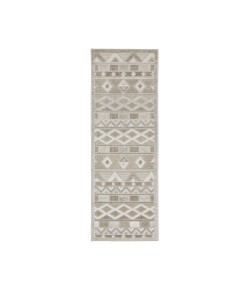 Oriental Weavers Tangier Tan09 Beige/ Grey 2 Ft. 3 In. X 7 Ft. 6 In. Runner Rug