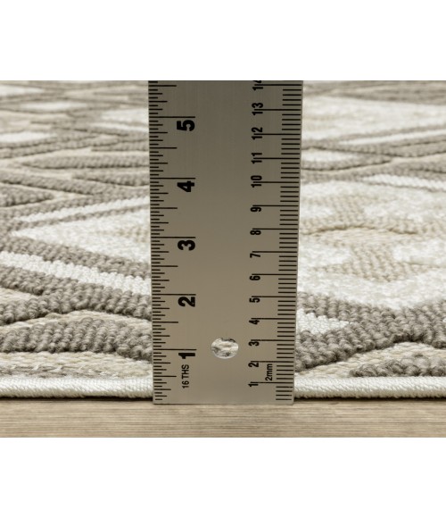 Oriental Weavers TANGIER TAN10 Brown 2' 3X7' 6