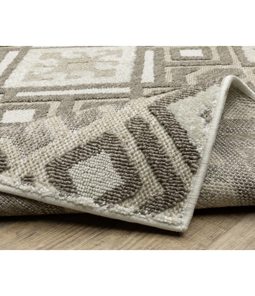 Oriental Weavers TANGIER TAN10 Brown 2' 3X7' 6