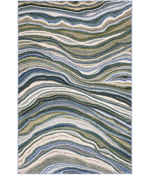 Oriental Weavers TISDELL Green TIS10 5ft. 3in. X 7ft. 6in. Rect. Rug