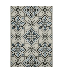 Oriental Weavers Torrey 004Y1 Beige/ Blue Area Rug 1 ft. 10 in. X 3 ft. 9 in. Rectangle