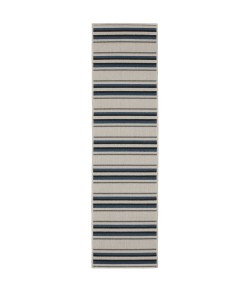 Oriental Weavers Torrey 5571Y Beige/ Blue Area Rug 1 ft. 10 in. X 7 ft. 3 in. Runner