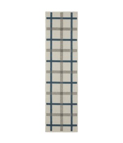 Oriental Weavers Torrey 7150H Beige/ Blue Area Rug 1 ft. 10 in. X 7 ft. 3 in. Runner
