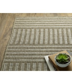 Oriental Weavers Tortuga Tr02A Beige/ Black 6 Ft. 7 In. X 9 Ft. 2 In. Rectangle Rug
