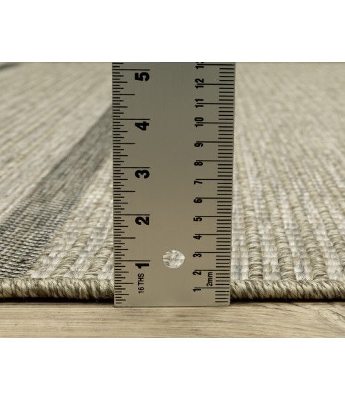 Oriental Weavers TORTUGA tr07a Beige/Black Rug 3'3X5'