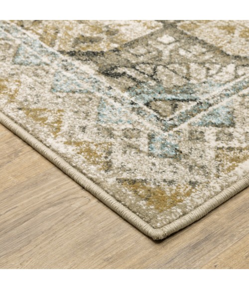 Venice Area Rug Oriental Weavers Area Rug Venice 1104W Grey 9'10" X 12'10"