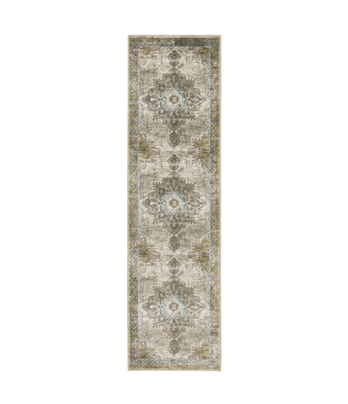Venice Area Rug Oriental Weavers Area Rug Venice 1104W Grey 9'10" X 12'10"