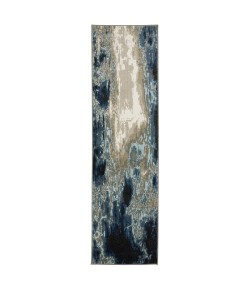 Oriental Weavers Venice 4151Z Blue/ Beige Area Rug 2 ft. 3 in. X 7 ft. 6 in. Runner