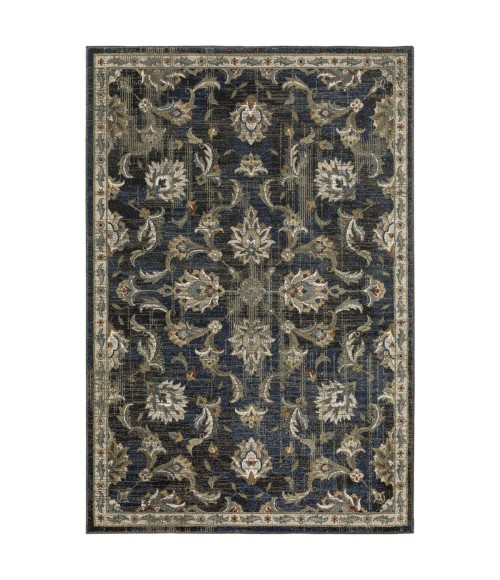 Oriental Weavers Area Rug Venice 4333B Charcoal 5' 3" X  7' 3"