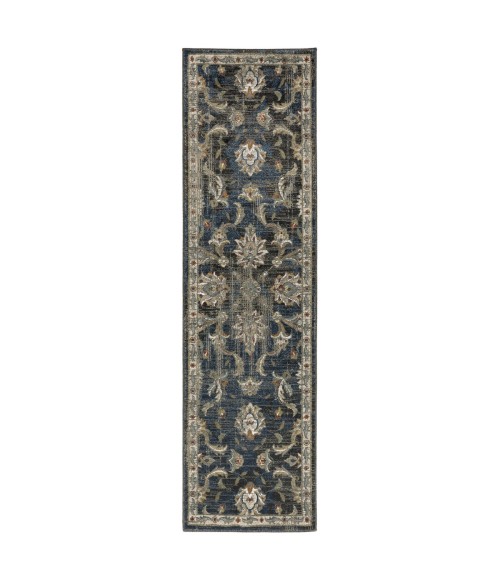 Oriental Weavers Area Rug Venice 4333B Charcoal 5' 3" X  7' 3"