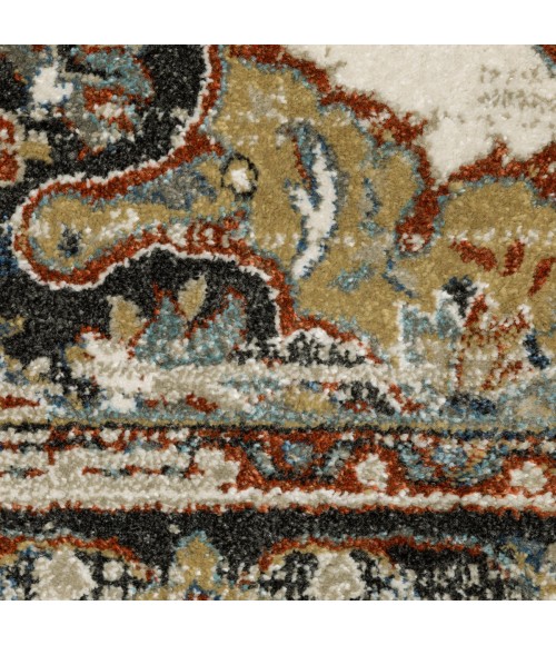 Venice Area Rug Oriental Weavers Area Rug Venice 054X8 Beige 5' 3" X 7' 3"