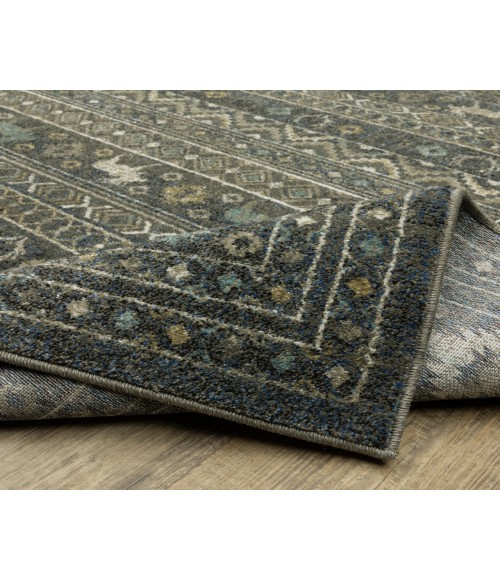 Oriental Weavers Venice Rug Oriental Weavers VENICE 95e Blue/Gold Rug 7'10X10'