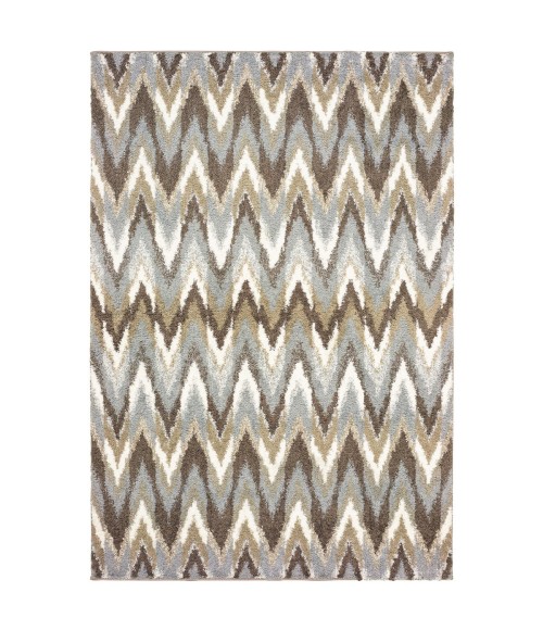 Verona Area Rug Oriental Weavers Area Rug Verona 004D6 Grey 6' 7" X 9' 6"