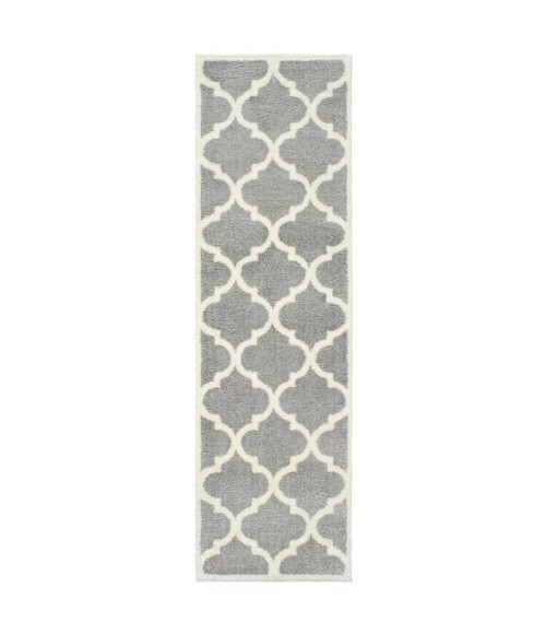 Verona Area Rug Oriental Weavers Area Rug Verona 529H6 Grey 2' 3" X 7' 6" Runner