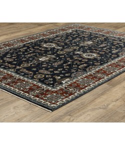 Oriental Weavers Vivian Vi05A Navy/ Red 3 Ft.10 In. X 5 Ft. 5 In. Rectangle Rug