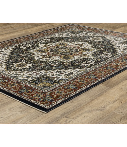 Oriental Weavers VIVIAN vi06c Navy/Multi Rug 3'10X5'5
