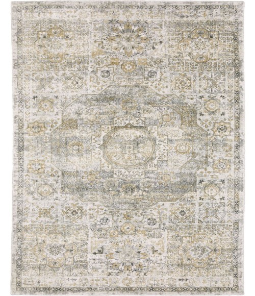 Oriental Weavers WINDHAM win05 Grey/Gold Rug 6'X9'