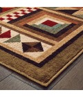 Woodlands Area Rug Oriental Weavers Area Rug Woodlands 9596A Brown 1'10" X 7' 6" Runner