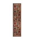 Woodlands Area Rug Oriental Weavers Area Rug Woodlands 9596A Brown 1'10" X 7' 6" Runner