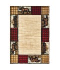 Woodlands Area Rug Oriental Weavers Area Rug Woodlands 9603C Ivory 9'10" X 12'10"