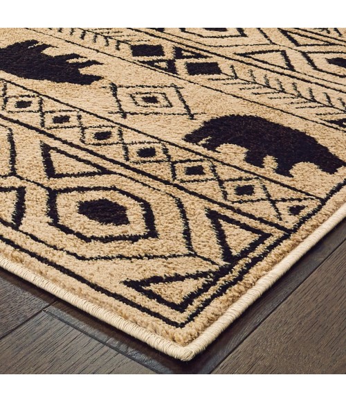 Woodlands Area Rug Oriental Weavers Area Rug Woodlands 9651A Ivory 9'10" X 12'10"