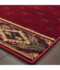 Woodlands Area Rug Oriental Weavers Area Rug Woodlands 9652C Red 9'10" X 12'10"