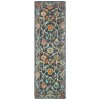 Oriental Weavers Zahra 75501 Blue/ Gold Area Rug 2 ft. 6 in. X 8 ft. Runner