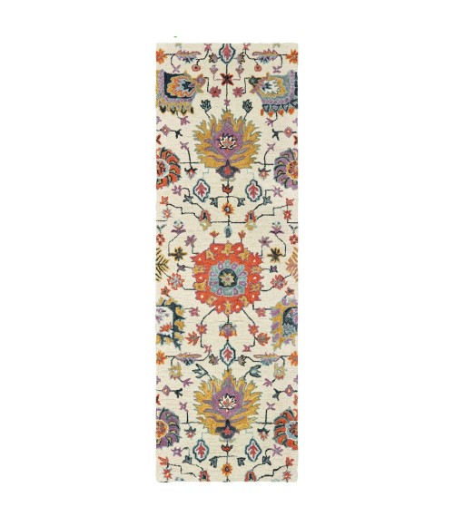 Oriental Weavers Area Rug Zahra 75502 Ivory 3' 6" X  5' 6"