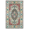 Oriental Weavers Zahra 75504 Grey/ Pink Area Rug 3 ft. 6 in. X 5 ft. 6 in. Rectangle