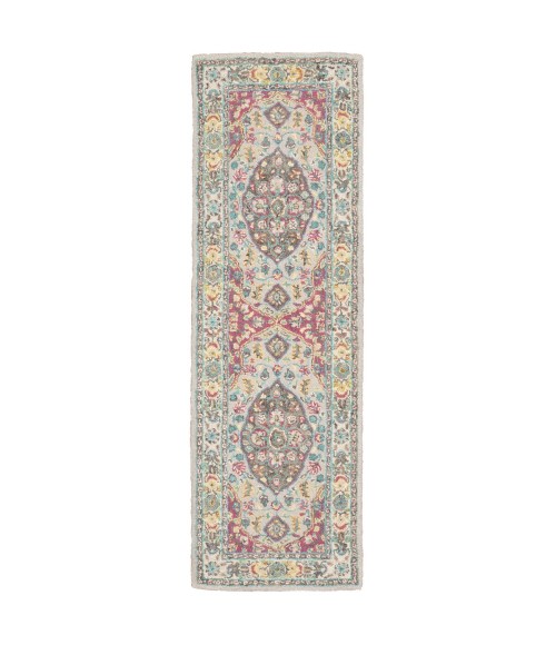 Oriental Weavers Area Rug Zahra 75504 Grey 5' X  8'