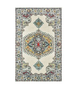 Oriental Weavers Zahra 75505 Ivory/ Grey Area Rug 10 ft. X 13 ft. Rectangle