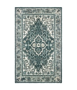 Oriental Weavers Zahra 75506 Grey/ Blue Area Rug 3 ft. 6 in. X 5 ft. 6 in. Rectangle