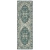 Oriental Weavers Zahra 75506 Grey/ Blue Area Rug 2 ft. 6 in. X 8 ft. Runner