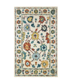 Oriental Weavers Zahra 75507 Ivory/ Gold Area Rug 3 ft. 6 in. X 5 ft. 6 in. Rectangle