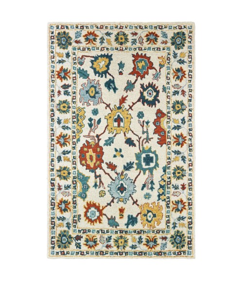 Oriental Weavers Area Rug Zahra 75507 Ivory 3' 6" X  5' 6"