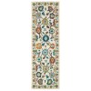 Oriental Weavers Zahra 75507 Ivory/ Gold Area Rug 2 ft. 6 in. X 8 ft. Runner