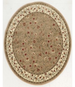 Radici Como 1593/1165/Beige 5'3 Round Area Rug