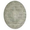 Radici USA Colosseo 3563/0054/Green 5'3 Round Rug