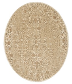 Radici Colosseo 3564/0024/Bone 5'3 Round Area Rug