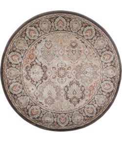 Radici USA Garda 3802/0014 Brown Rug 5 ft. 3 Round